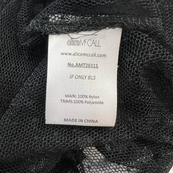 Alice McCall If Only Sheer Long Sleeve Ruffle Top - Picture 6 of 7